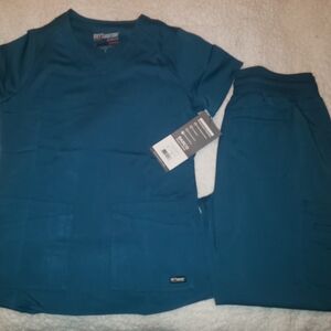 Grey's Anatomy Blue Scrub Ensemble